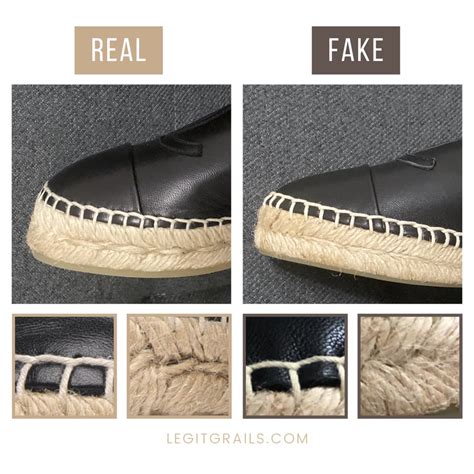 chanel espadrilles original vs fake|authentic chanel espadrilles.